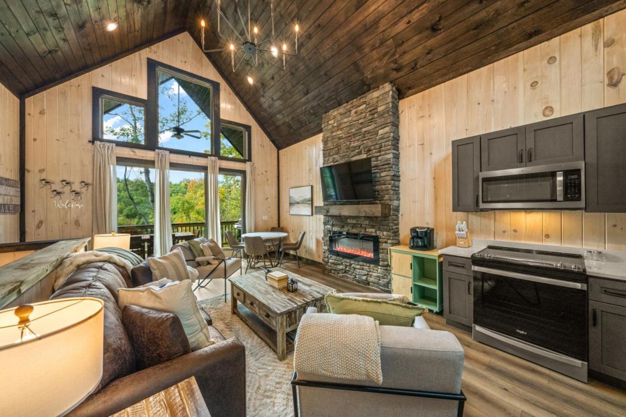 Cozy Cove Retreat W Lake View Hot Tub Firepit Dandridge Exteriér fotografie